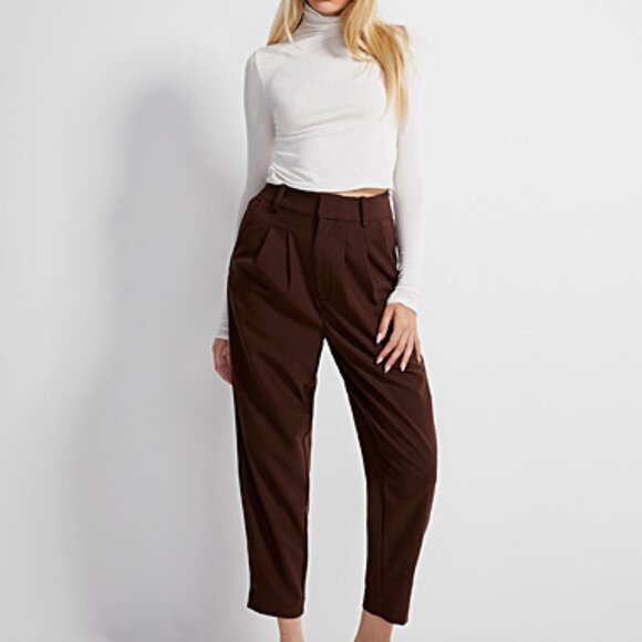 White Mock-Neck Long-Sleeve T-Shirt, Size Large, Slightly Sheer - Picture 3 of 13